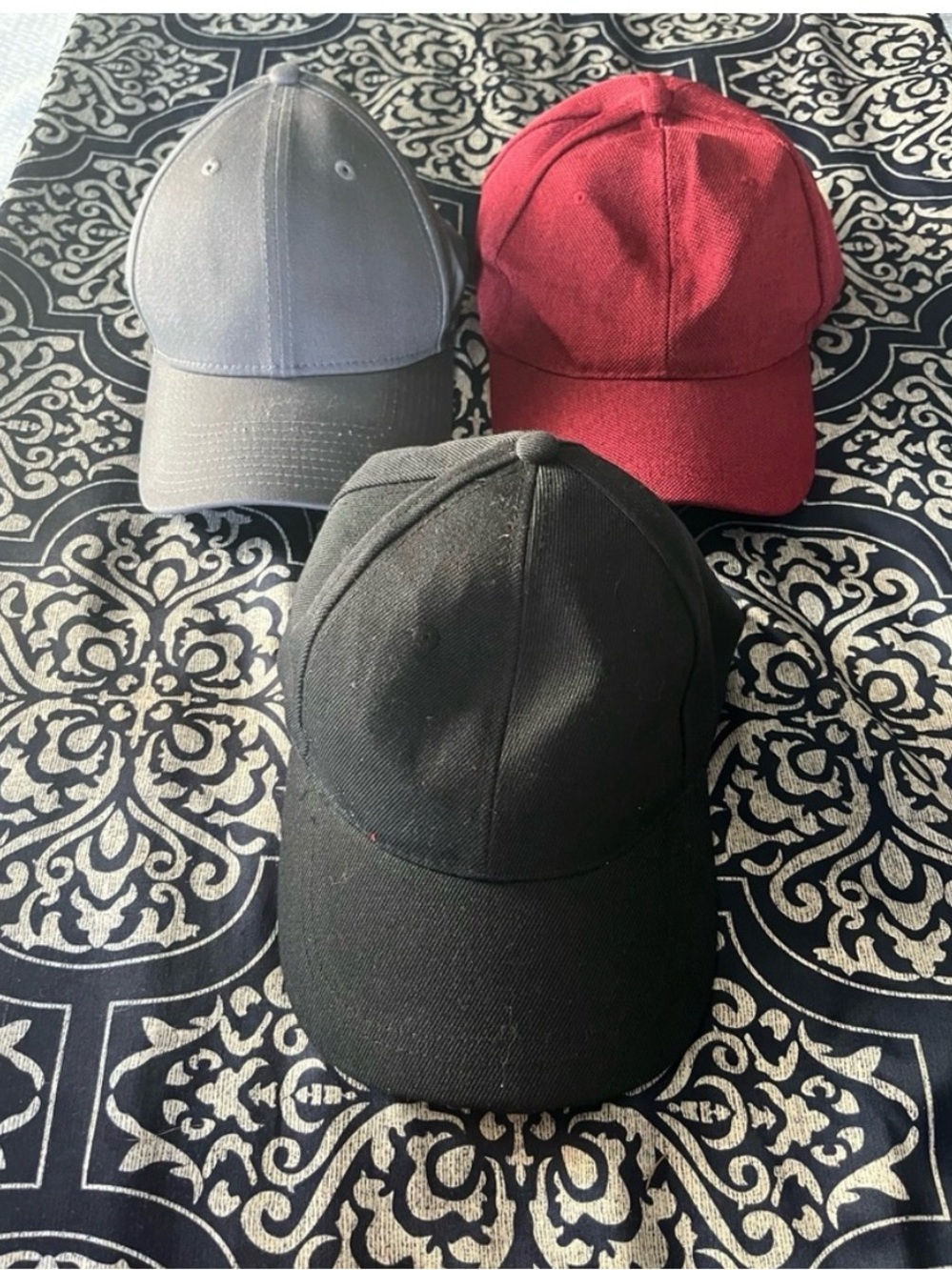 Classic Baseball Caps set of 3 - Everyday Casual Hat